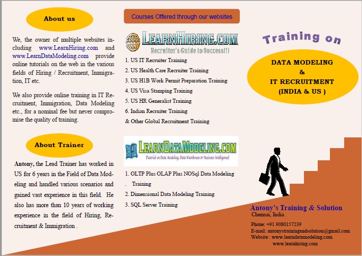 US India IT Recruitment Training in Chennai